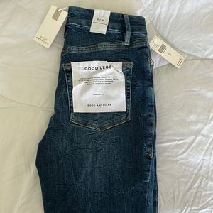 Good American Good Legs Skinny Jeans size 0 NWT